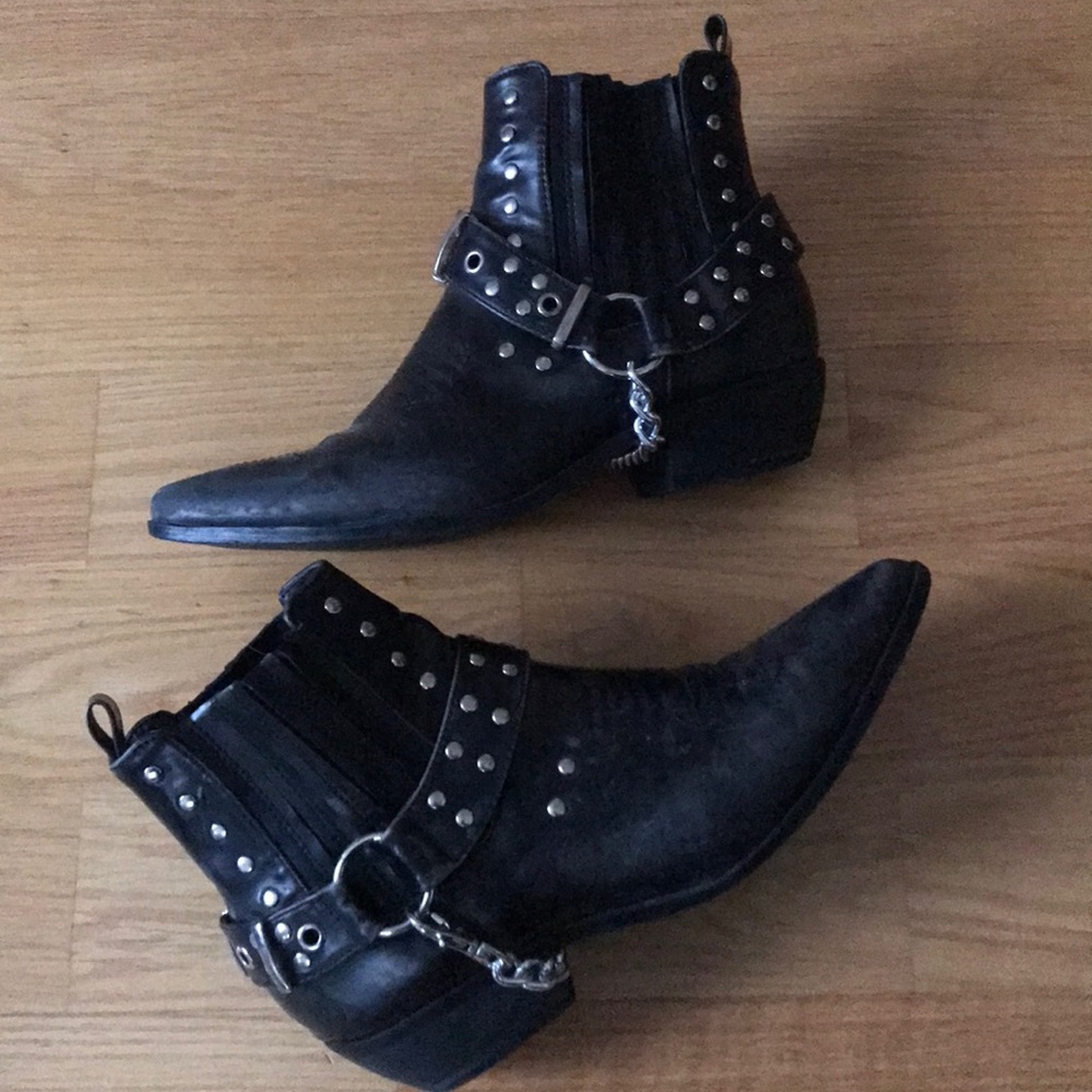 Western Style Ankle Boots